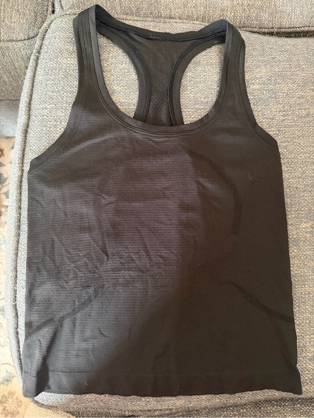lululemon athletica Black Racerback Performance Tank